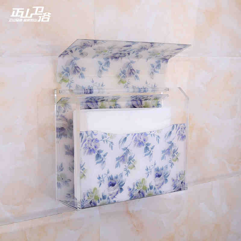 Hộp đựng giấy vệ sinh thời trang trong phòng tắm VNM-HDGVS002