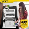Chậu rửa bát 2 hố dày 3mm sử dụng inox 304 công nghệ Đức 