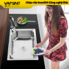 Chậu rửa bát 1 hố Inox304 Công nghệ tiên tiến SIL VINOX ĐỨC