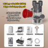 Bộ đầu nối ống thoát nước 6 in 1. Giải pháp ngăn mùi, chống trào ngược hiệu quả cho nhà bếp & nhà tắm