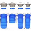 Phụ kiện ga thoát sàn túi Silicone khử mùi hạn chế vi khuẩn VNM-G1122 