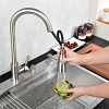 Chậu rửa 1 hố Inox 304 dày 3mm kèm chậu rửa hoa quả