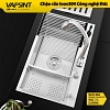 Chậu rửa bát 1 hố inox 304 dày 3mm VNM-7547