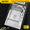 Chậu rửa bát 1 hố inox 304 dày 3mm VNM-7547