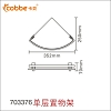 Kệ góc kính 1 tầng phòng tắm