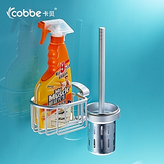 Giá đựng chổi vệ sinh kèm giỏ