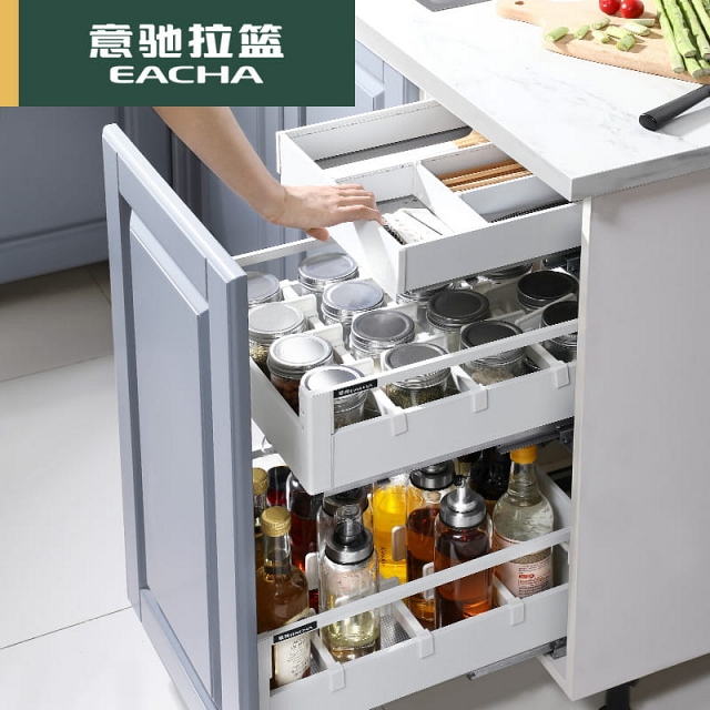 Giá gia vị dao thớt inox SUS304 3 tầng VNM-EACHA-4467