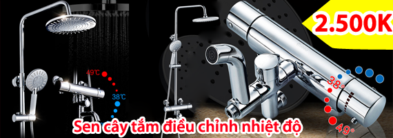 Sen tắm điều chỉnh nhiệt độ chất lượng cao